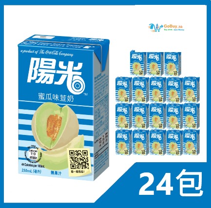 gobuy-vmart-1464 陽光蜜瓜味荳奶 250ml x 24包