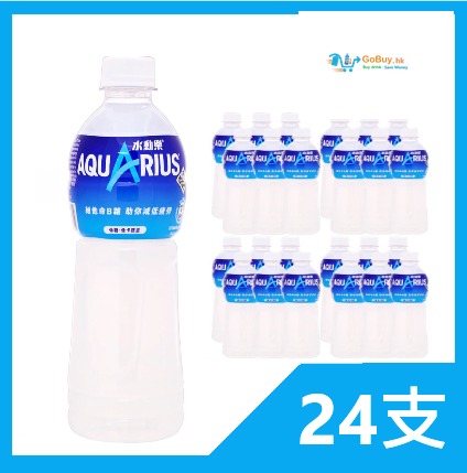 gobuy-vmart-1531 水動樂 電解質補充飲品 500ml x24支