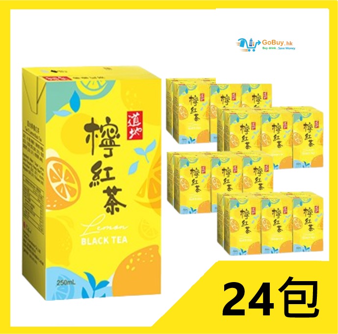 gobuy-vmart-17930 道地檸檬紅茶250ml x 24包