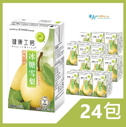 gobuy-vmart-3052 健康工房 冰糖雪梨 250ml x 24包