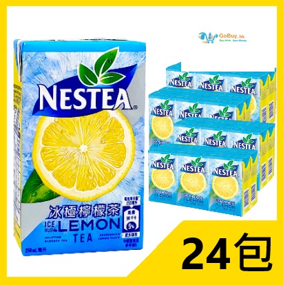 gobuy-vmart-3058 雀巢冰極檸檬茶 250ml x 24包