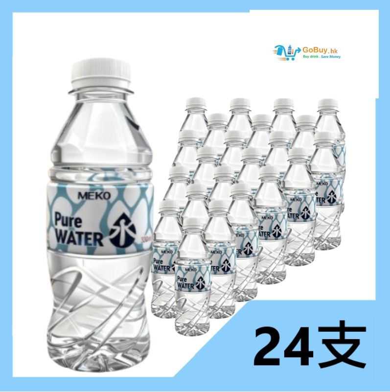 gobuy-vmart-51103 美果MEKO-純水330ml x24支