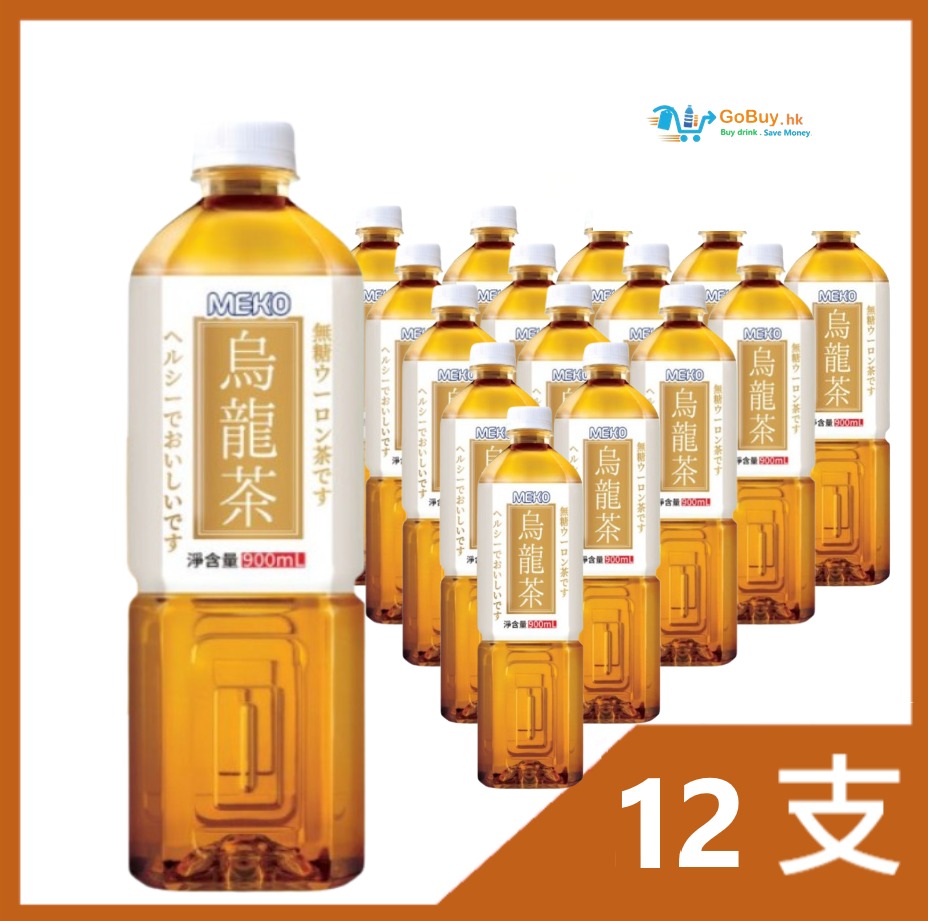 gobuy-vmart-54501 MEKO 美果烏龍茶(無糖)900mlx12支
