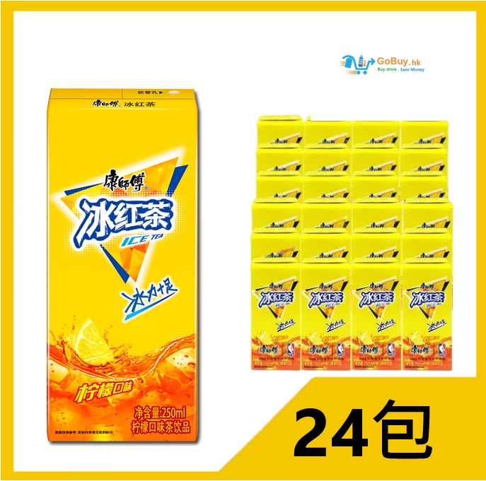 gobuy-vmart-5640 康師傅 冰紅茶250ml x 24包