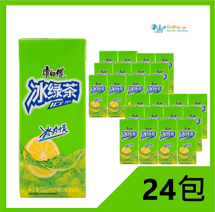 gobuy-vmart-5642 康師傅 冰綠茶250ml x 24包