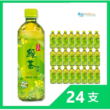 gobuy-vmart-649 道地蜂蜜綠茶 500ml x 24支
