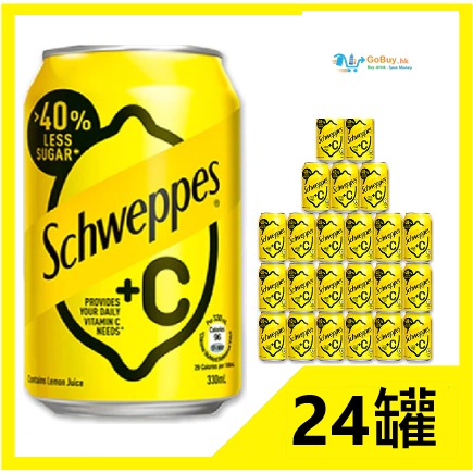 gobuy-vmart-654 玉泉檸檬+C 330ml x 24罐