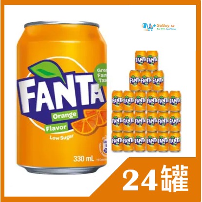 gobuy-vmart-665 芬達橙汁330ml x 24罐