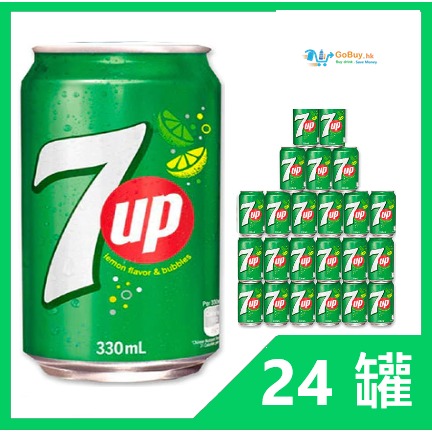 gobuy-vmart-668 七喜330ml x 24罐