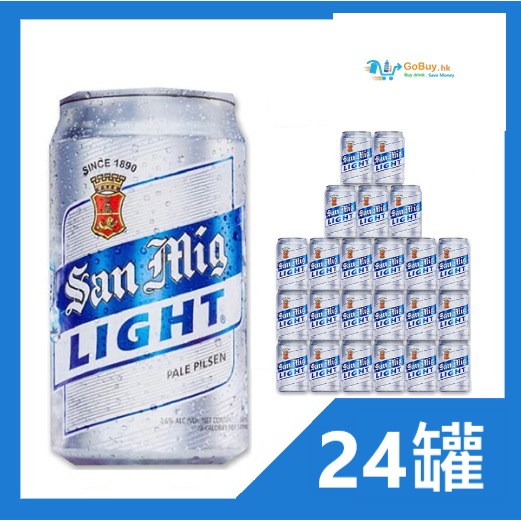 gobuy-vmart-880 生力清啤酒330ml x 24罐