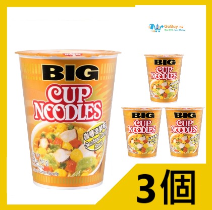 gobuy-vmart-900 合味道杯麵 100g (咖喱海鮮味) x3個