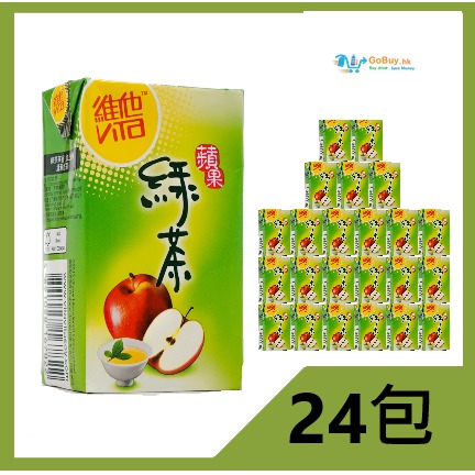 gobuy-vmart-977 維他蘋果綠茶 250ml x24包
