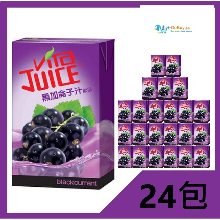 gobuy-vmart-993 維他黑加侖子汁250ml x24包